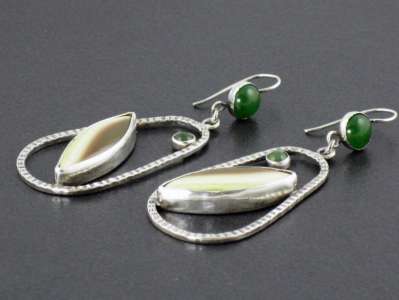 Delicate Artisan Silver Earring