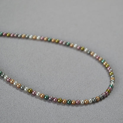 Delicate Artisan Pearl Necklace