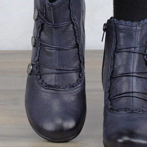Classic Orthopedic Boots with Timeless Style