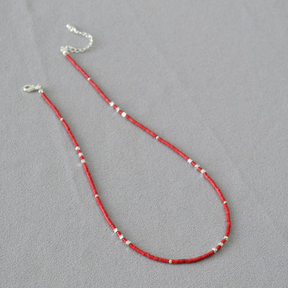 Delicate Artisan Silver Necklace