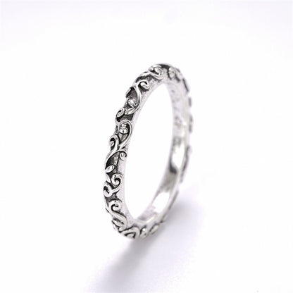 Beautiful Silver Ring with Unique Style