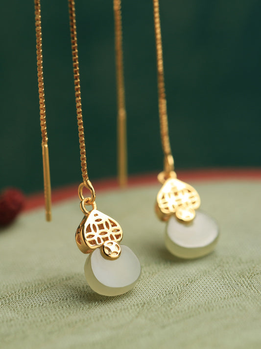 Delicate Artisan Silver Earring