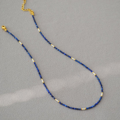 Delicate Artisan Pearl Necklace