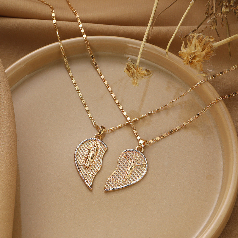 Vintage Handmade Gold Pendant