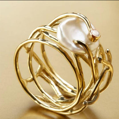 Elegant Pearl Ring for Every Occasion