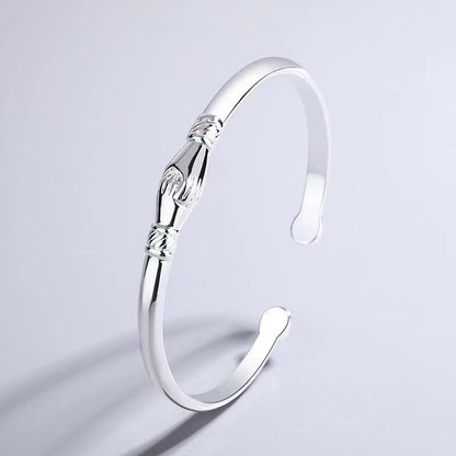 Romantic Silver Bracelet for Special Moments