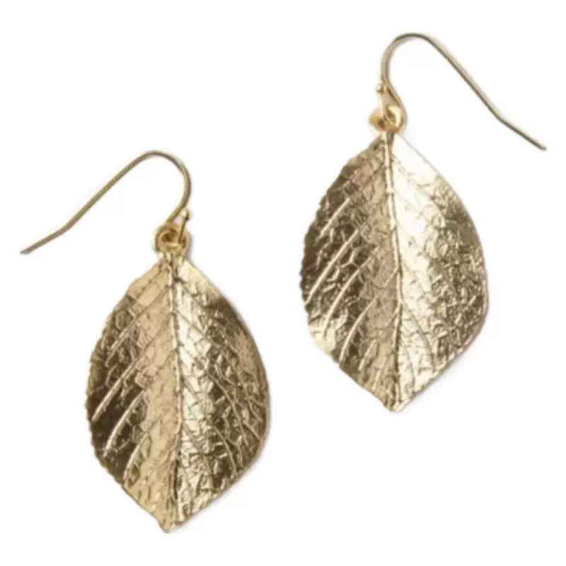 Vintage Handmade Gold Earring