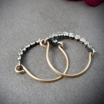 Delicate Artisan Silver Earring