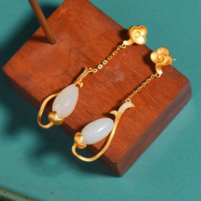 Vintage Handmade Silver Earring