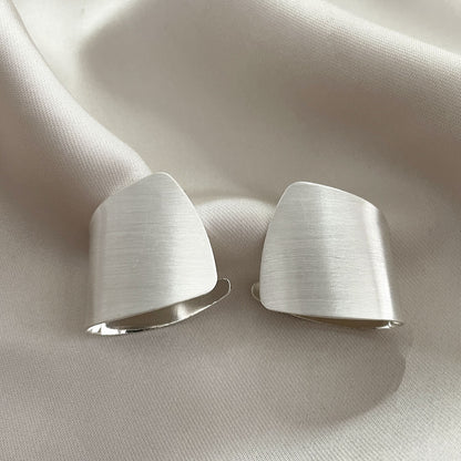 Delicate Artisan Silver Earring