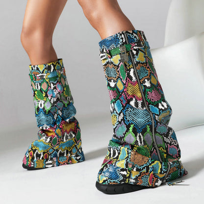 Chic Orthopedic Boots with Unique Design