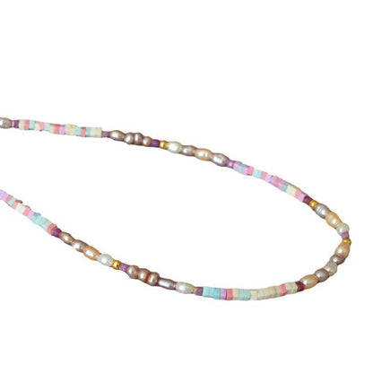 Delicate Artisan Pearl Necklace