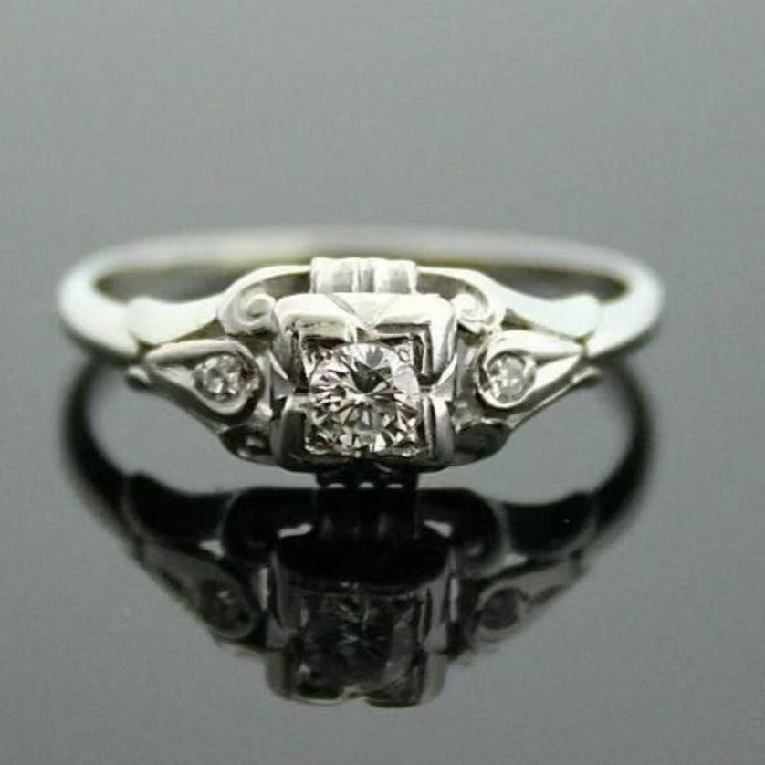 Delicate Artisan Silver Ring