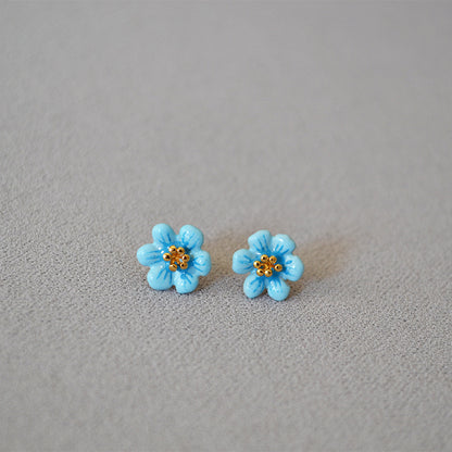 Vintage Handmade Silver Earring