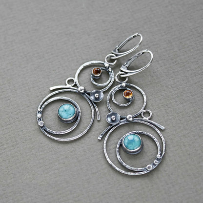 Romantic Silver Earring for Special Moments