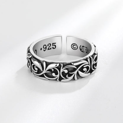 Delicate Artisan Silver Ring