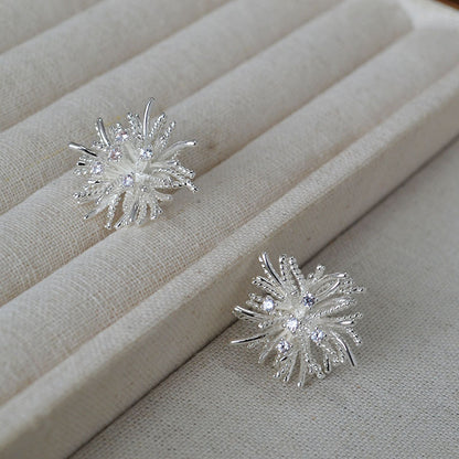 Beautiful Silver Earring with Unique Style
