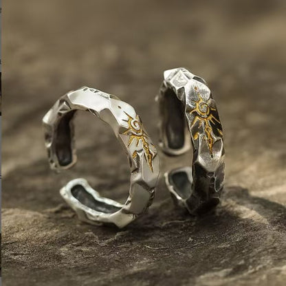 Delicate Artisan Gold Ring