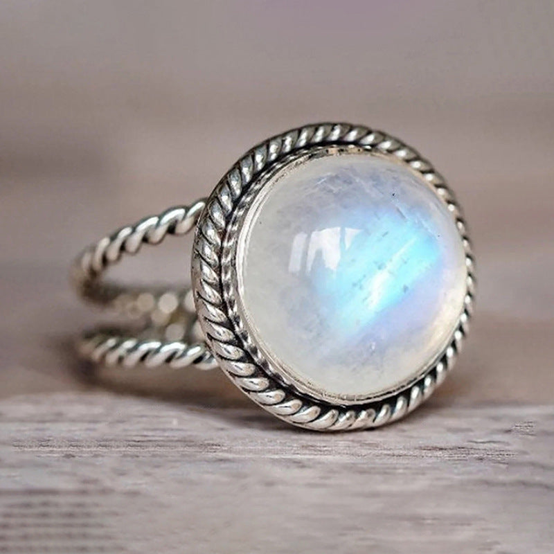 Romantic Silver Ring for Special Moments