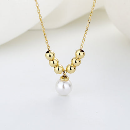 Vintage Handmade Pearl Necklace
