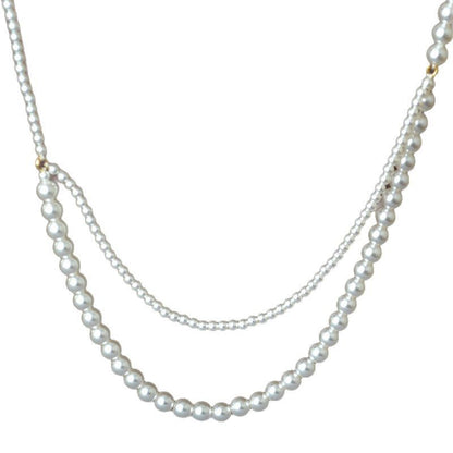 Delicate Artisan Pearl Necklace