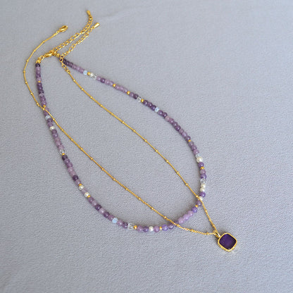 Delicate Artisan Pearl Necklace