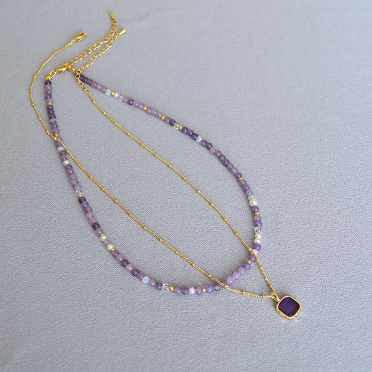 Delicate Artisan Pearl Necklace