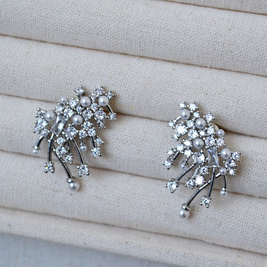 Delicate Artisan Silver Earring