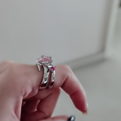 Delicate Artisan Silver Ring