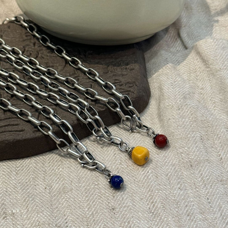 Classic Silver Necklace with Timeless Appeal