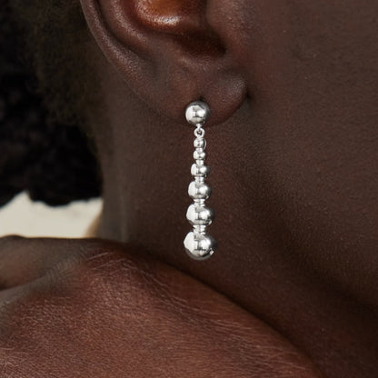 Romantic Silver Earring for Special Moments