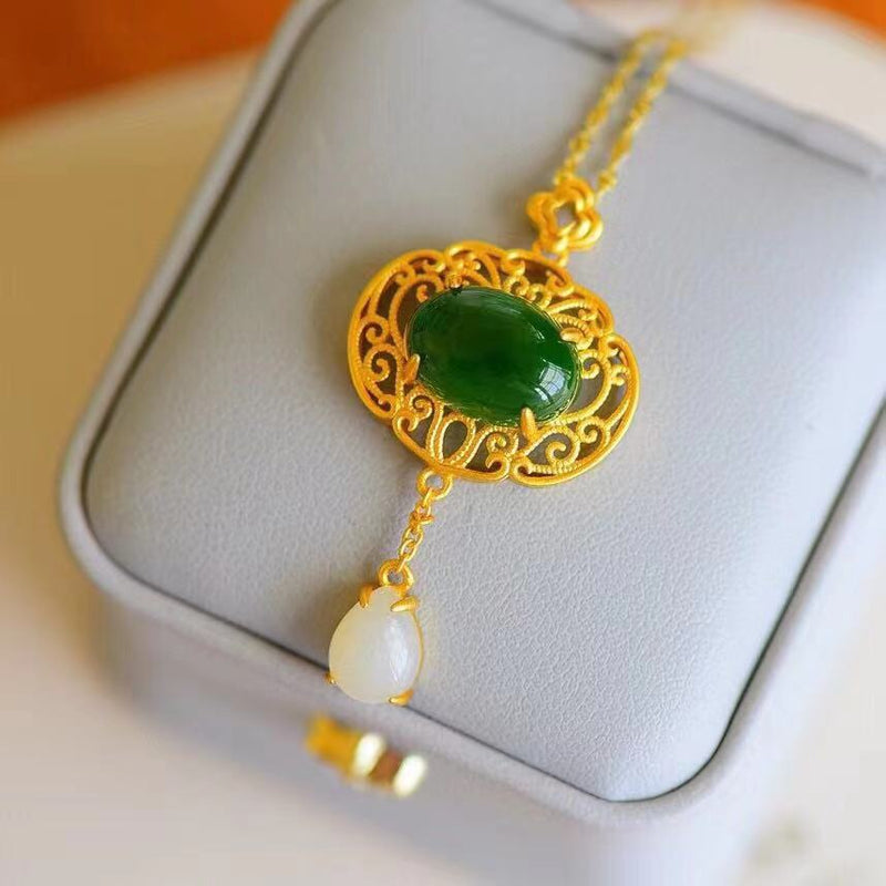 Delicate Artisan Gold Necklace
