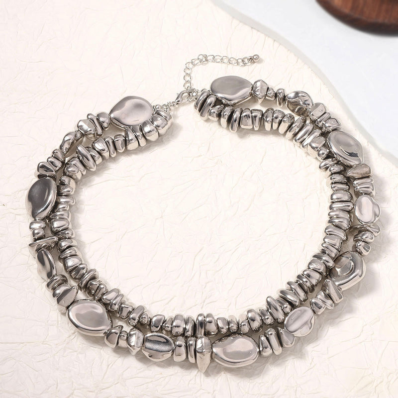Vintage Handmade Silver Necklace