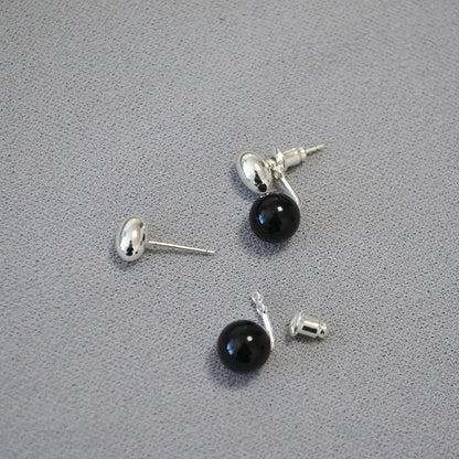 Classic Silver Earring with Timeless Appeal