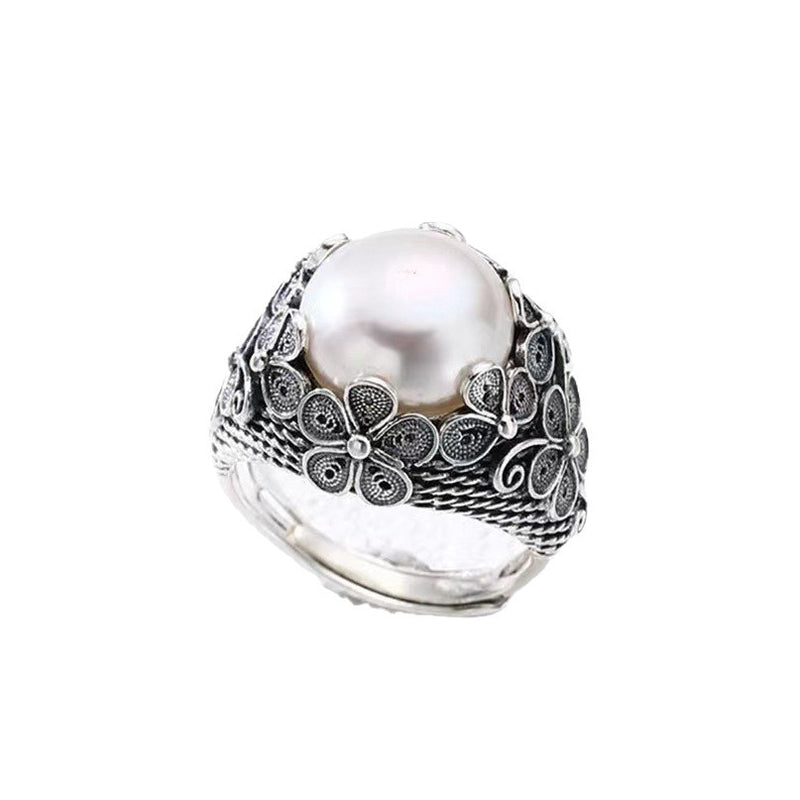 Vintage Handmade Pearl Ring