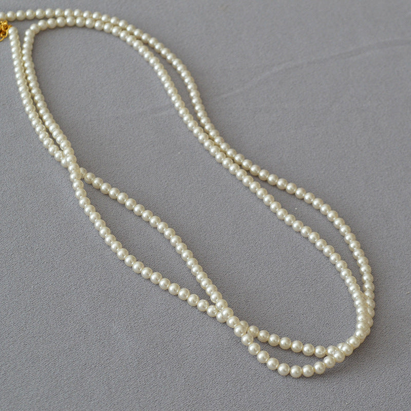 Delicate Artisan Pearl Necklace