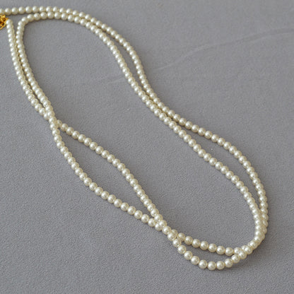 Delicate Artisan Pearl Necklace