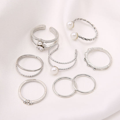 Delicate Artisan Pearl Set