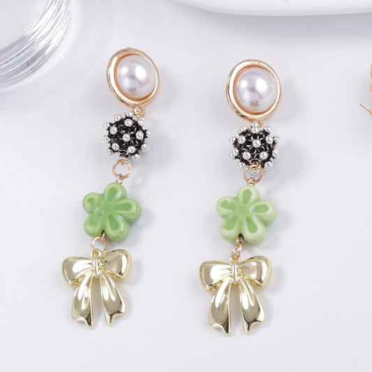 Delicate Artisan Pearl Earring