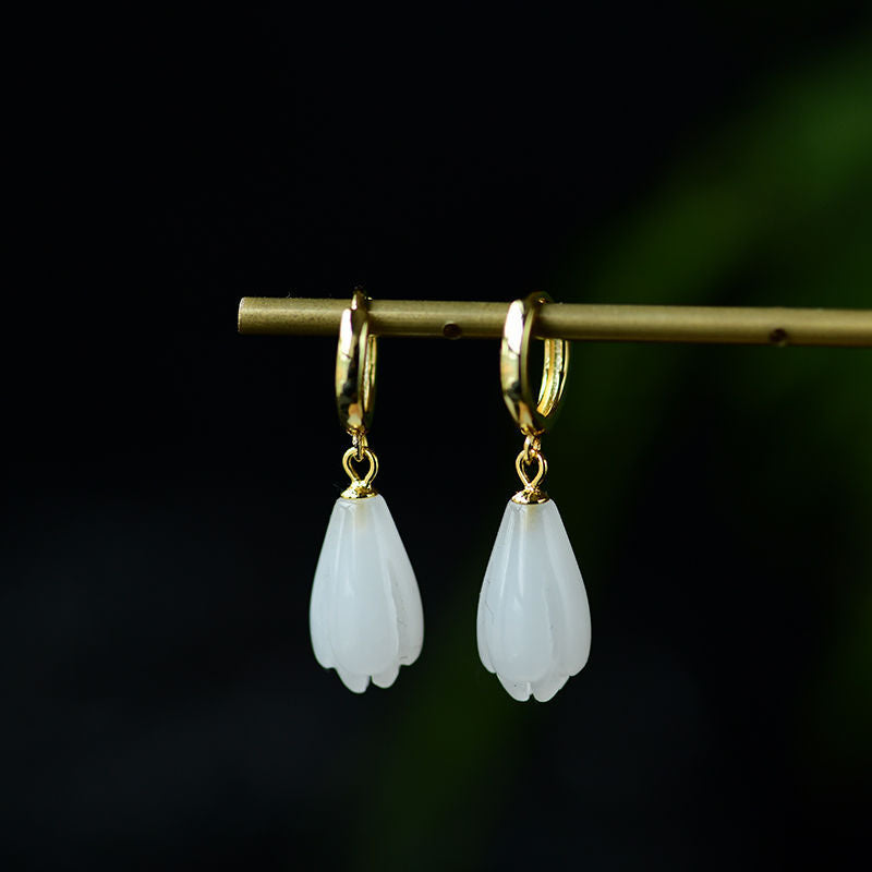 Vintage Handmade Gold Earring