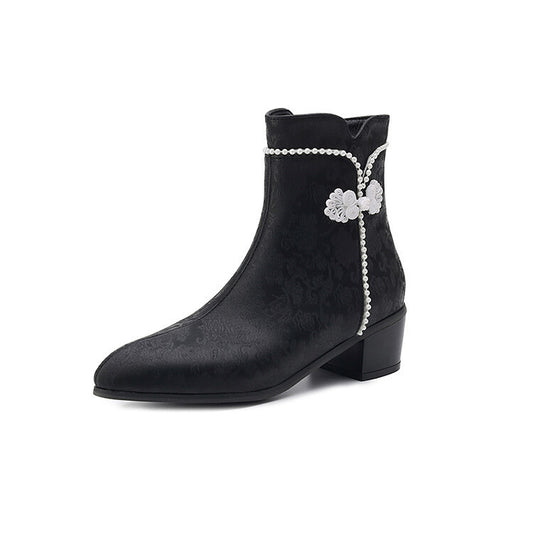 Classic Orthopedic Boots with Timeless Style