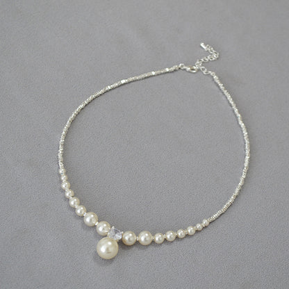 Delicate Artisan Silver Necklace