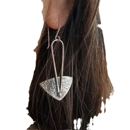 Romantic Silver Earring for Special Moments