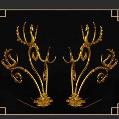 Beautiful Gold Piece with Unique Style
