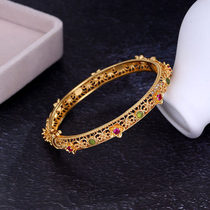 Delicate Artisan Gold Bracelet