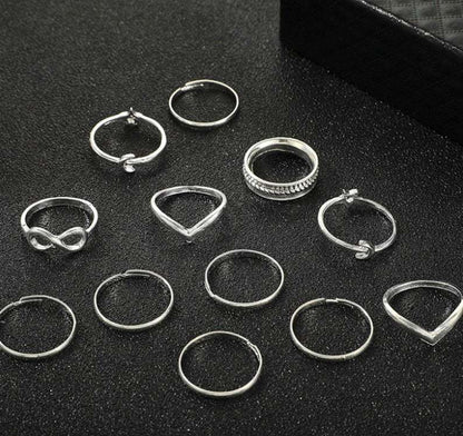 Romantic Silver Set for Special Moments