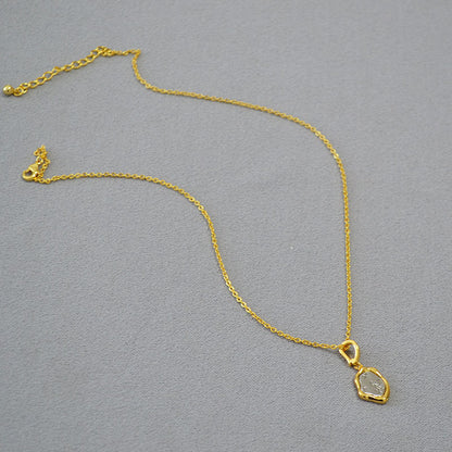 Vintage Handmade Gold Necklace