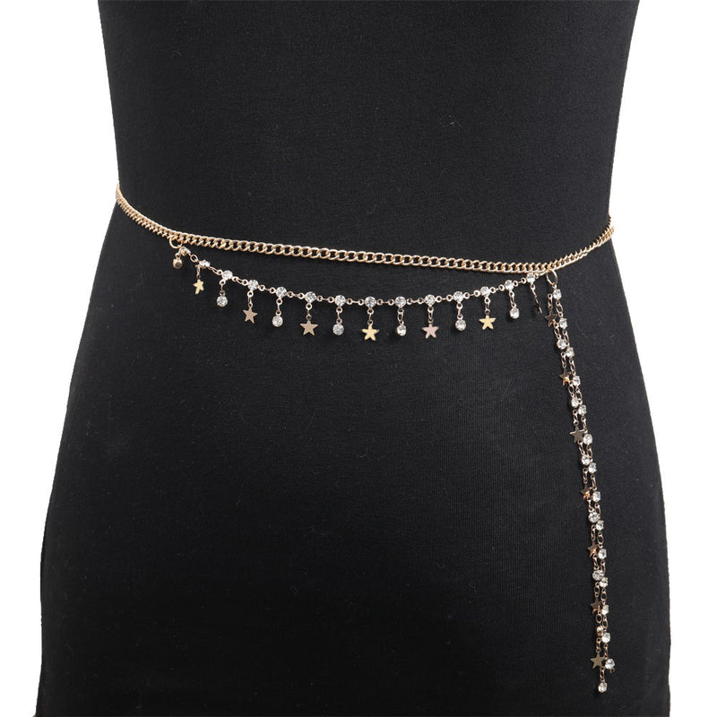 Vintage Handmade Gold Chain