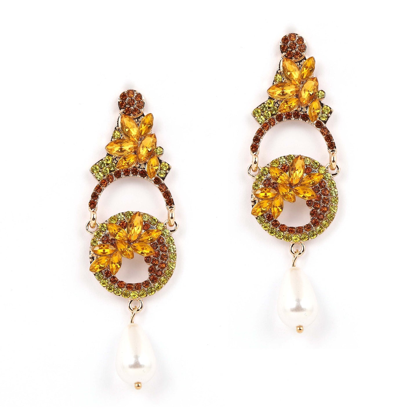 Delicate Artisan Pearl Earring