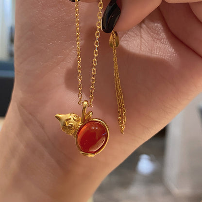 Delicate Artisan Gold Necklace